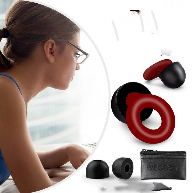 Multi-Purpose Noise Reduction Quiet Loop Earplugs - Ideal for Festivals, Students, Factory Environments , Motorcycle Anti-Snoring