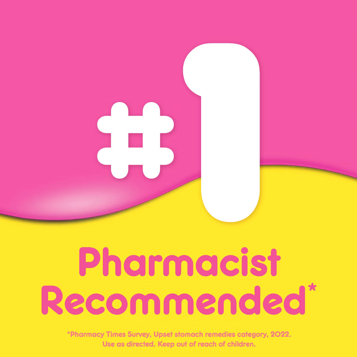 Pepto-Bismol Chewable Tablets, Original Flavor (Pink Bismuth), 12 Count Pack - 5 Symptom Digestive Relief