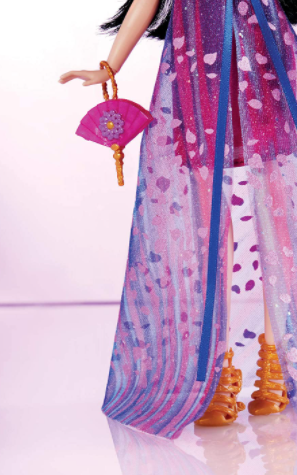 Disney Princess Style Series, Mulan Doll in Contemporary Style with Purse & Shoes