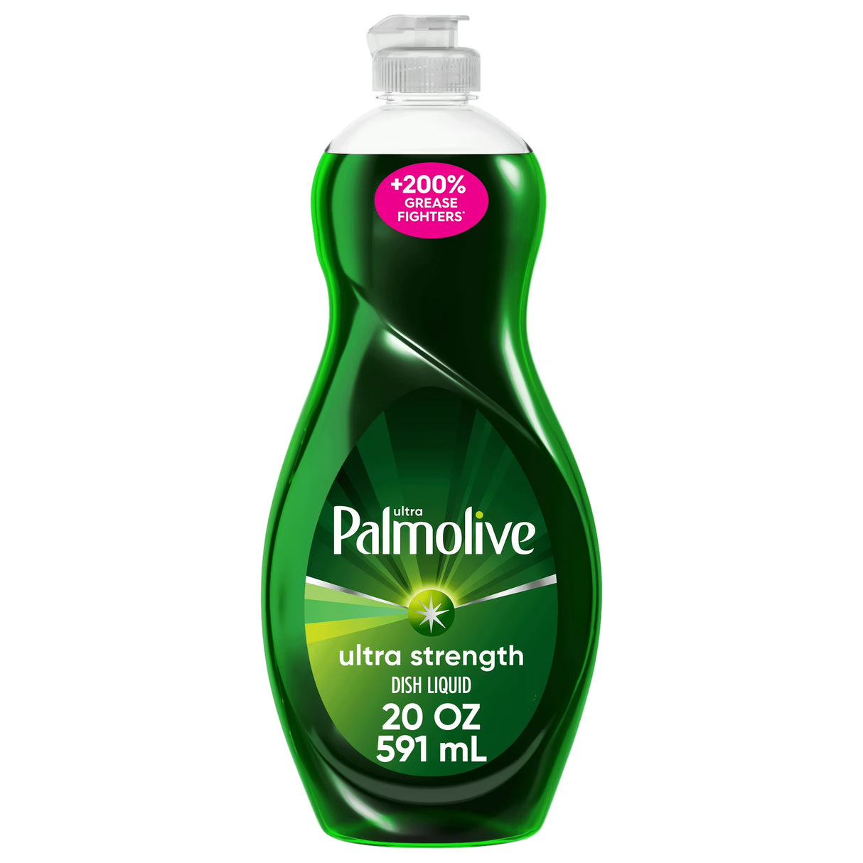 Palmolive Ultra Strength Concentrated Liquid Dish Soap, 20 fl oz Bottle - Fights Grease, Tough on Stains