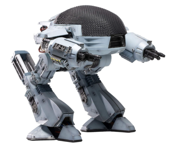 Hiya Toys Robocop (1987): ED209 (with Sound) 1:18 Scale Action Figure