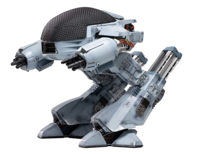 Hiya Toys Robocop (1987): ED209 (with Sound) 1:18 Scale Action Figure