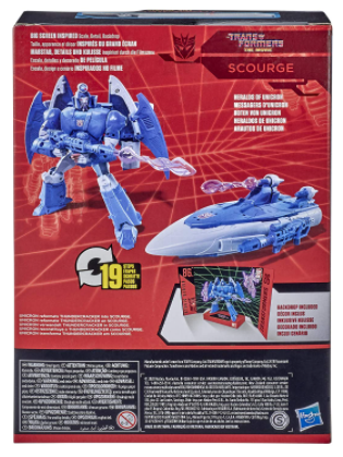 Transformers Toys Studio Series 86 Voyager Class The Transformers: The Movie 1986 Scourge Action Figure - Ages 8 and Up, 6.5-inch