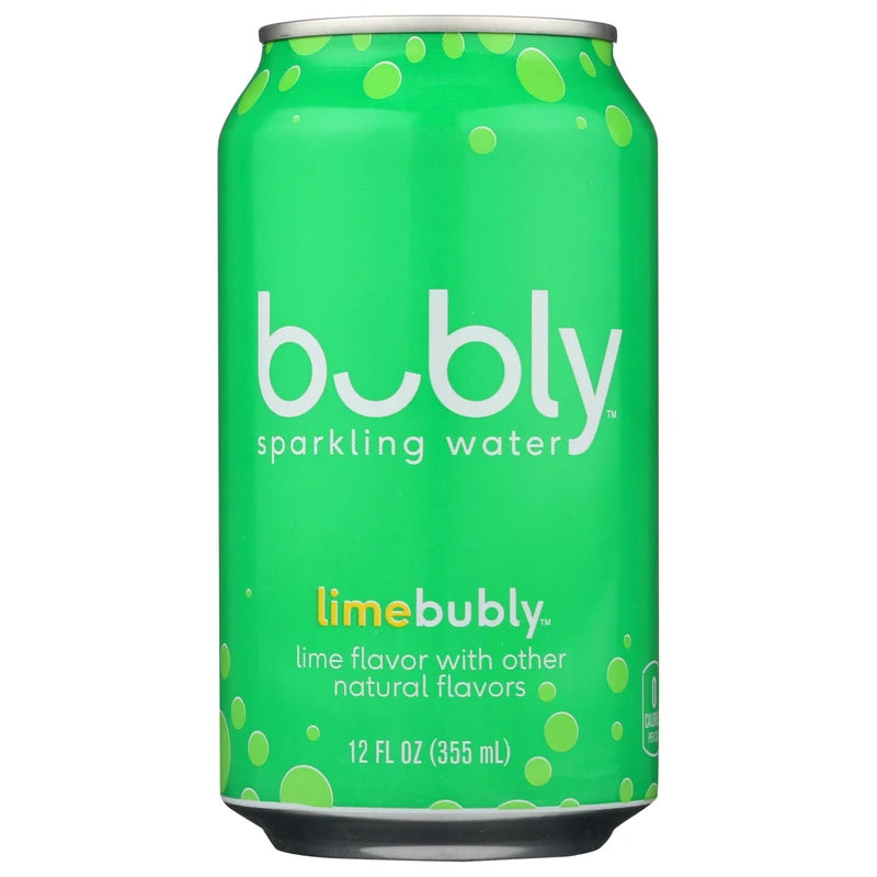 Bubly Sparkling Water, Zero Calories, Zero Sugar, Naturally Flavored, 12 Fl Oz Cans