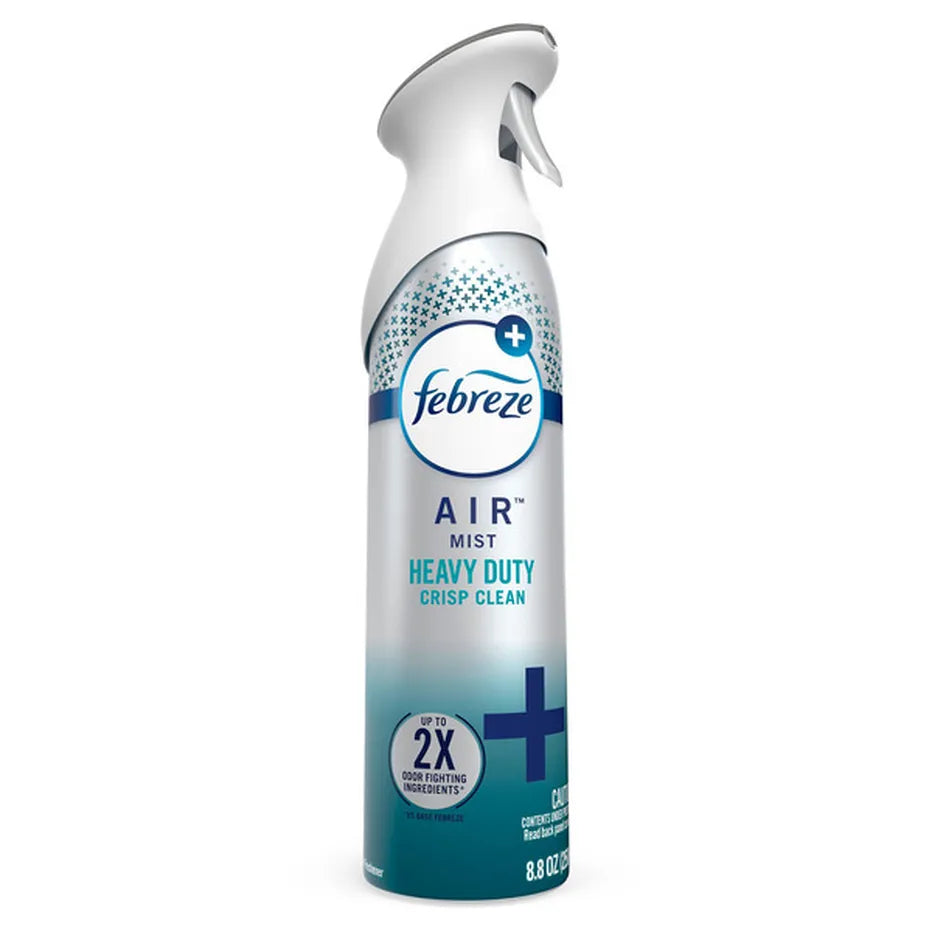 Febreze Air Effects Heavy Duty Air Freshener Spray, Odor Eliminator for Strong Odors, 9.7 Oz