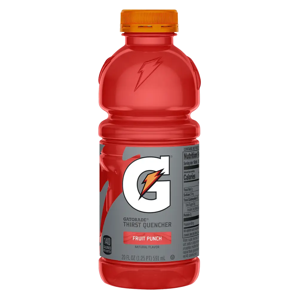 Gatorade Thirst Quencher Electrolyte Sports Drink (Assorted Flavors), 20 Fl Oz Bottles - Rapid Rehydration Formula