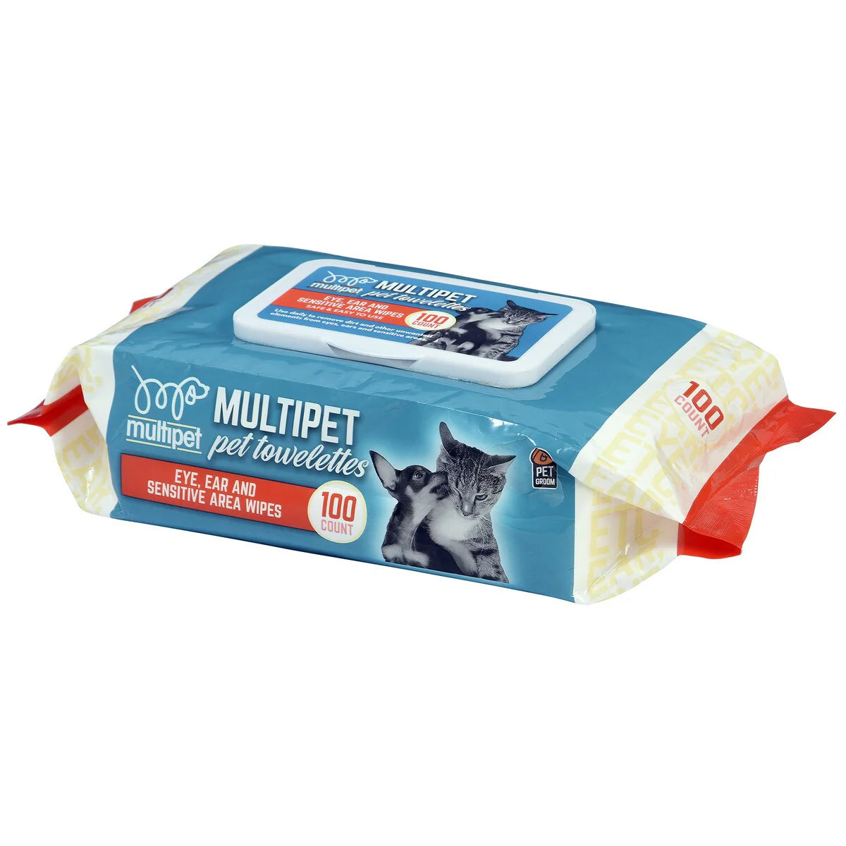 Multipet All Purpose Sensitive Pet Wet Wipes - 100 pc