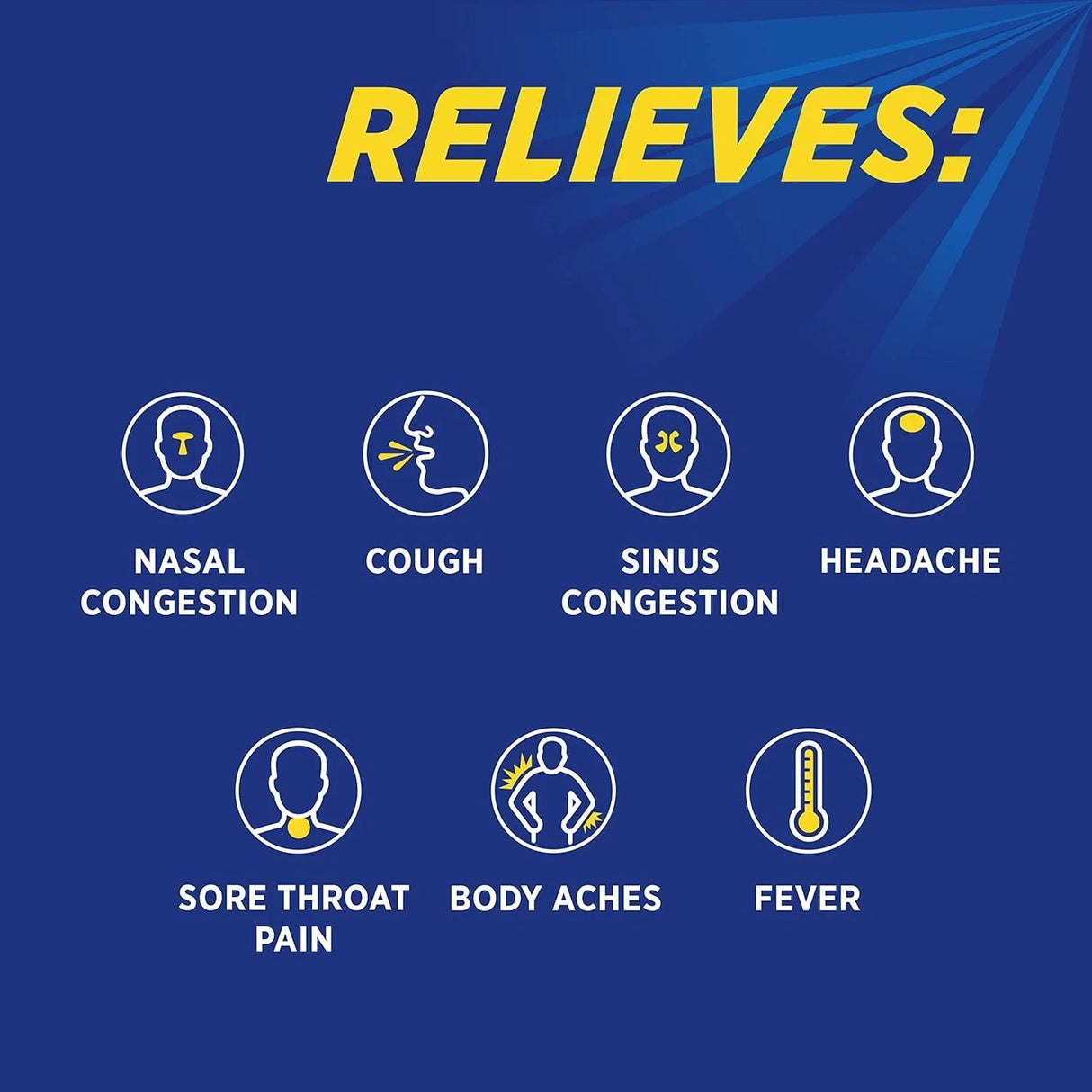 Theraflu Multi-Symptom Severe Cold & Cough Hot Liquid Powder, Lemon Flavor (Single Packet or Multi-Pack Box)