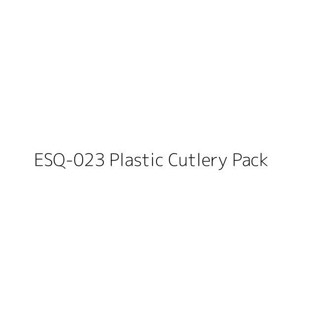 Plastic Cutlery Pack