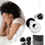Multi-Purpose Noise Reduction Quiet Loop Earplugs - Ideal for Festivals, Students, Factory Environments , Motorcycle Anti-Snoring