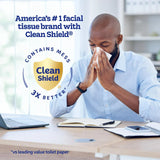 Kleenex Trusted Care 2-Ply Facial Tissues, 1 Flat Box, 160 Tissues per Box - Soft, Strong, & Absorbent