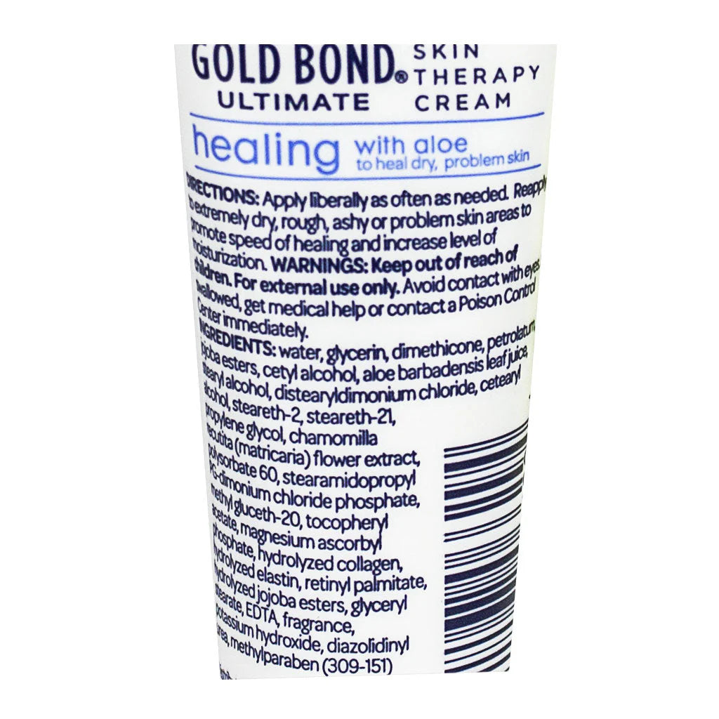 Gold Bond Healing Hand & Body Lotion with Aloe, 1 oz. Travel Size Tube - Intensive Moisturization