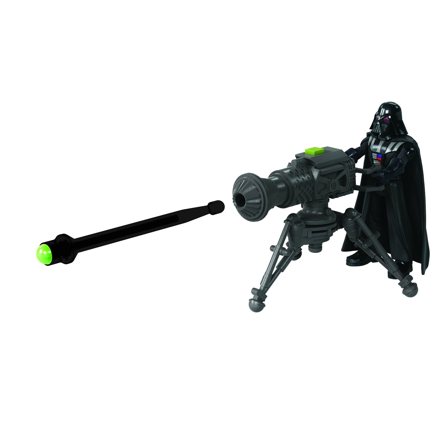 Star Wars Mission Fleet Stellar Class Darth Vader TIE Advanced 2.5-Inch-Scale Figure and Vehicle, Toys for Kids Ages 4 and Up