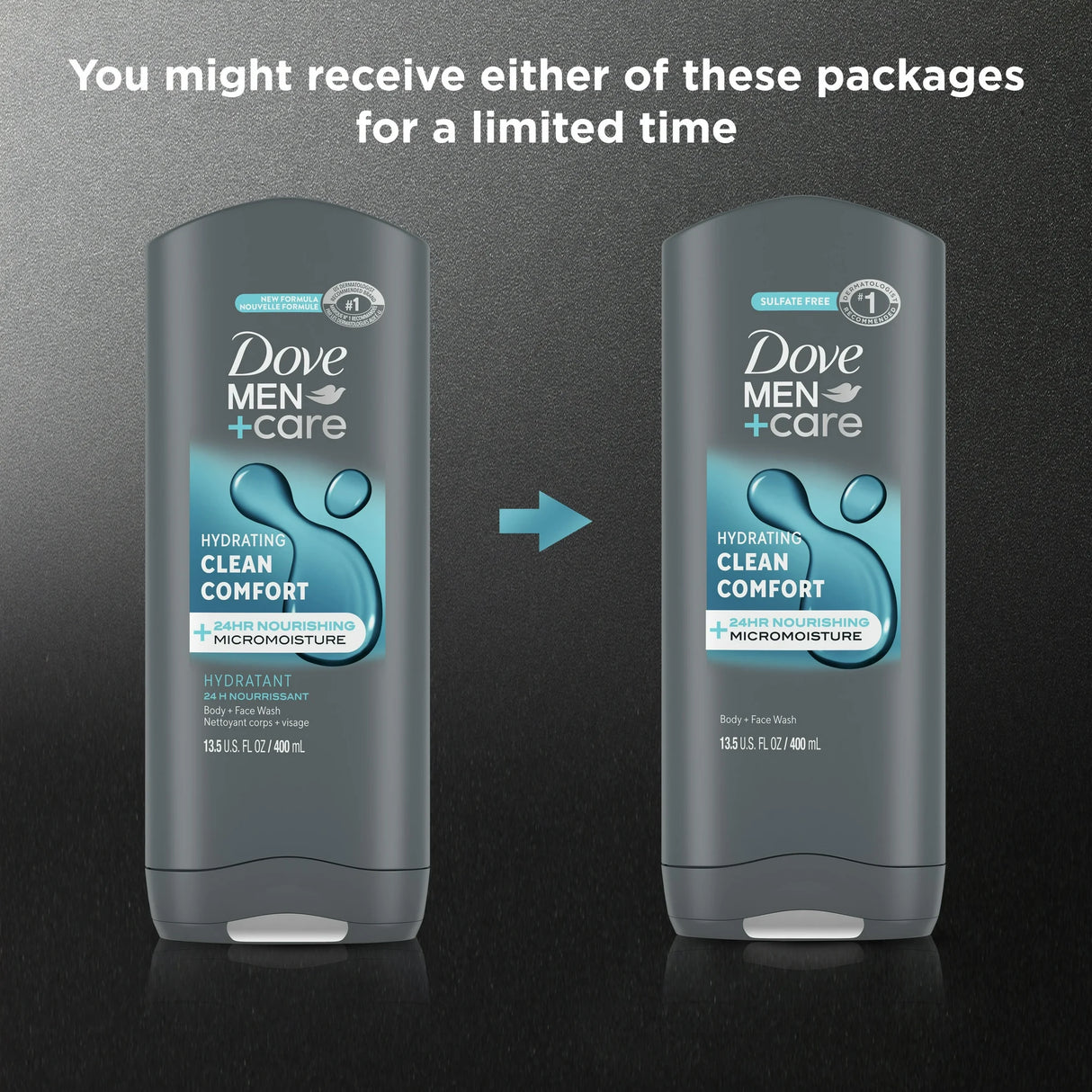 Dove Men+Care Body Wash 13.5oz