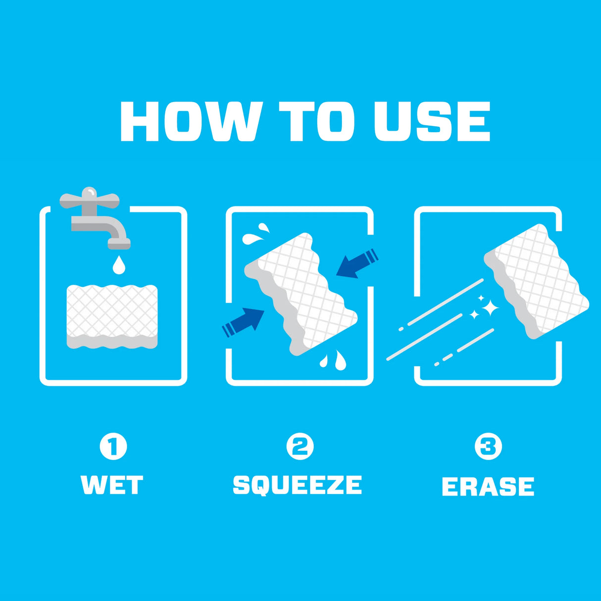 Mr. Clean Magic Eraser Original Multi-Surface Cleaning Pads, 2-Count Box - Scuff & Grime Remover
