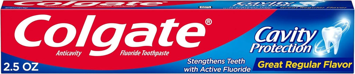 Colgate Cavity Protection Toothpaste with Fluoride - 2.5 ounces
