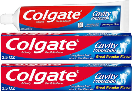 Colgate Cavity Protection Toothpaste with Fluoride - 2.5 ounces