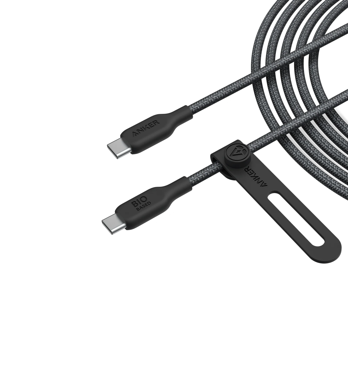 Anker USB-C Fast Charging Cable, 6ft Reinforced Braided Nylon (Supports up to 240W Power Delivery)
