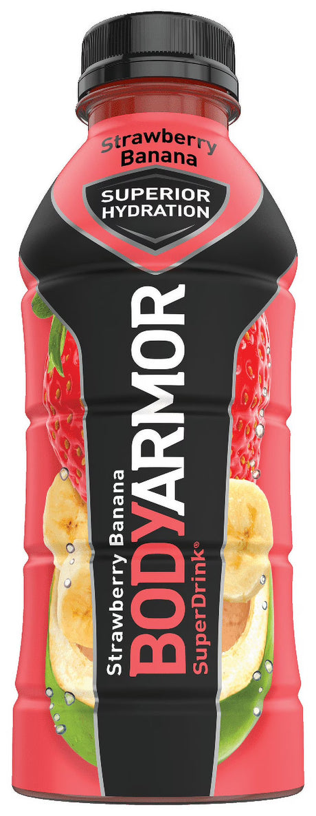 BODYARMOR Sports Drink (Assorted Flavors), Super Hydration & Electrolytes, 16 Fl Oz Bottles