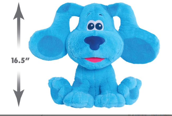 Blue's Clues & You! Big Hugs Blue, 16-inch Plush