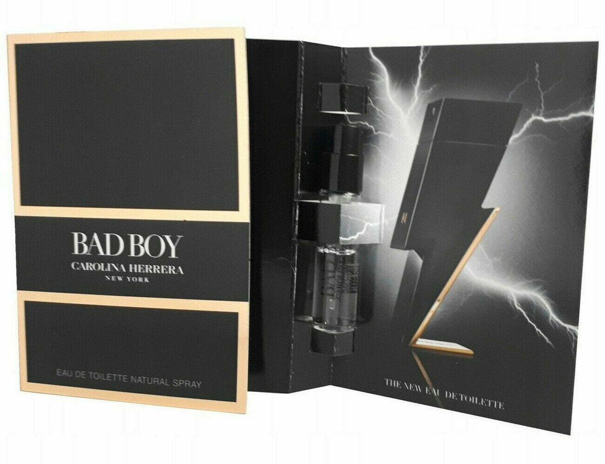 CAROLINA HERRERA BAD BOY 0.05 EAU DE TOILETTE VIAL SPRAY
