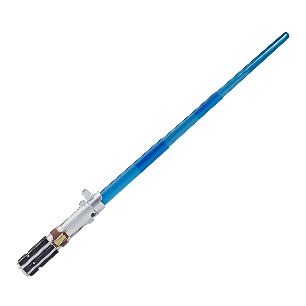 Star Wars Rey Electronic Blue Lightsaber Toy for Ages 6 and Up with Lights, Sounds, and Phrases Plus Access to Training Videos