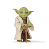 Star Wars Galaxy of Adventures Yoda Toy 5-inch Scale Action Figure with Fun Lightsaber Accessory Feature, Toys for Kids Ages 4 and Up