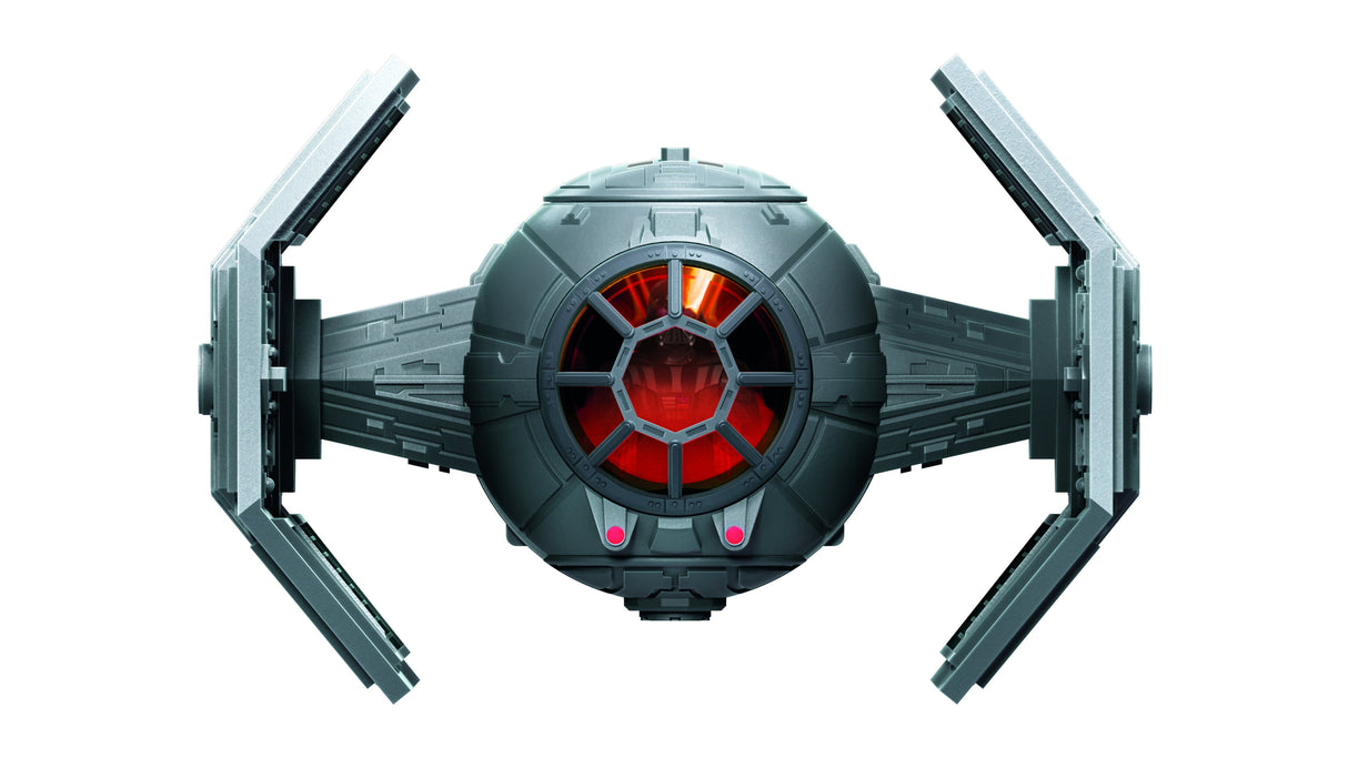 Star Wars Mission Fleet Stellar Class Darth Vader TIE Advanced 2.5-Inch-Scale Figure and Vehicle, Toys for Kids Ages 4 and Up