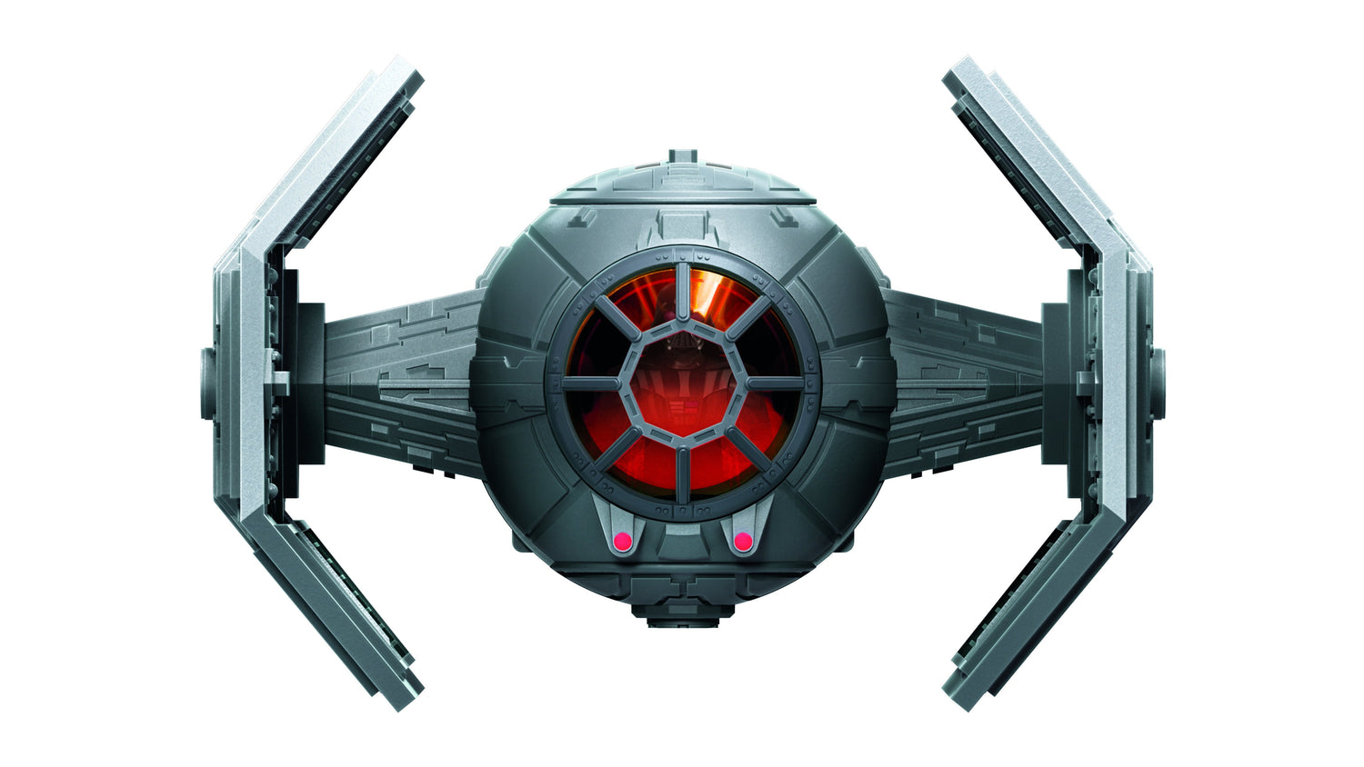 Star Wars Mission Fleet Stellar Class Darth Vader TIE Advanced 2.5-Inch-Scale Figure and Vehicle, Toys for Kids Ages 4 and Up