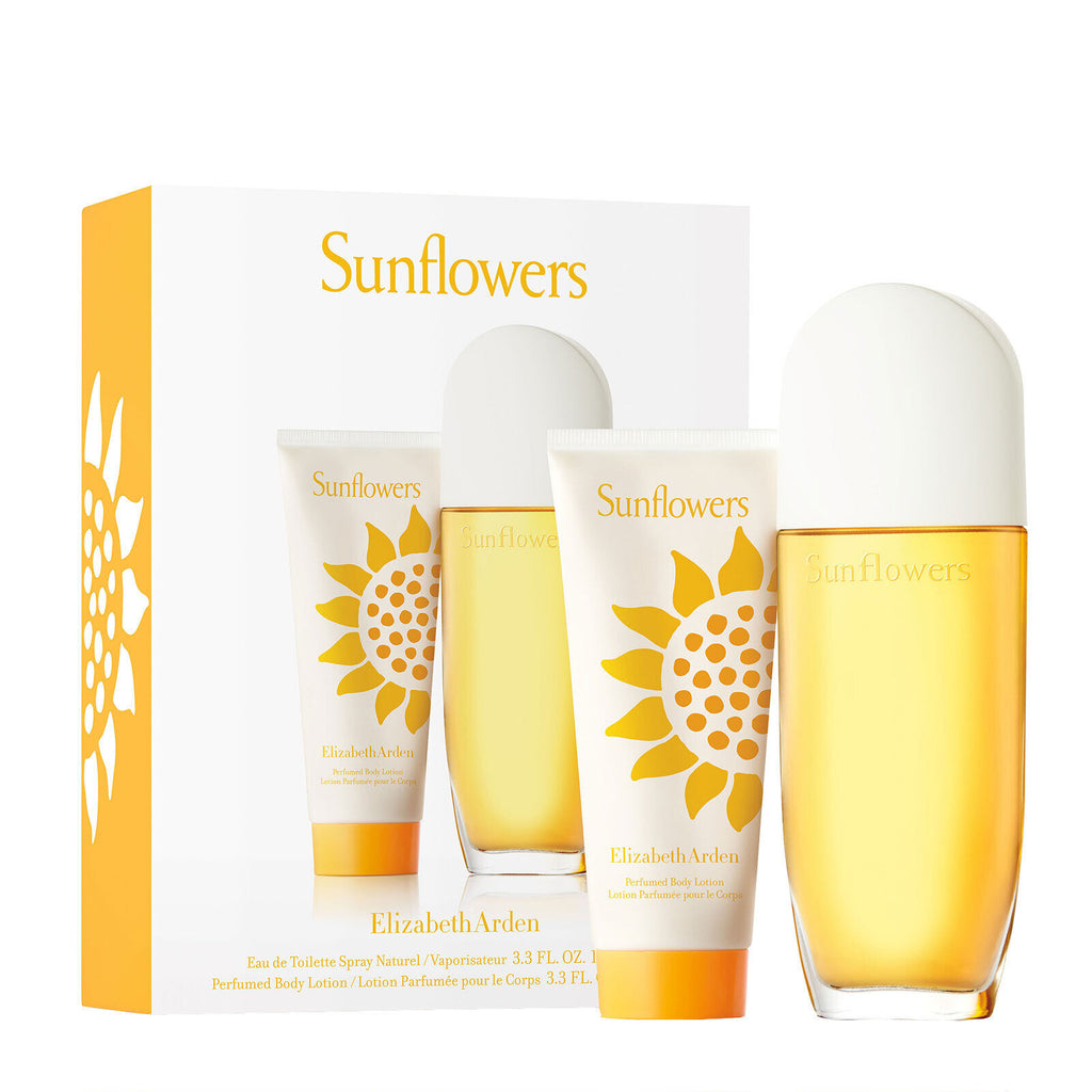 SUNFLOWERS 2 PCS SET FOR WOMEN: 3.3 EAU DE TOILETTE + 3.3 BODY LOTION