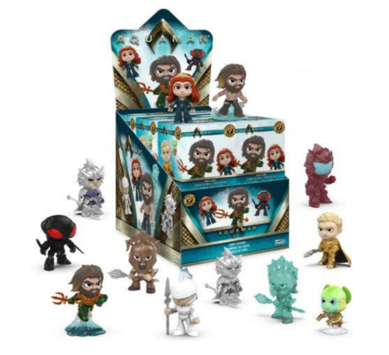 Funko Aquaman Movie Mystery Mini Blind Box Display (Case of 12)