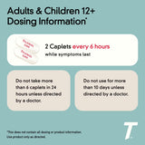 Tylenol Extra Strength Pain Reliever & Fever Reducer Caplets, Acetaminophen (500mg), 10 Count