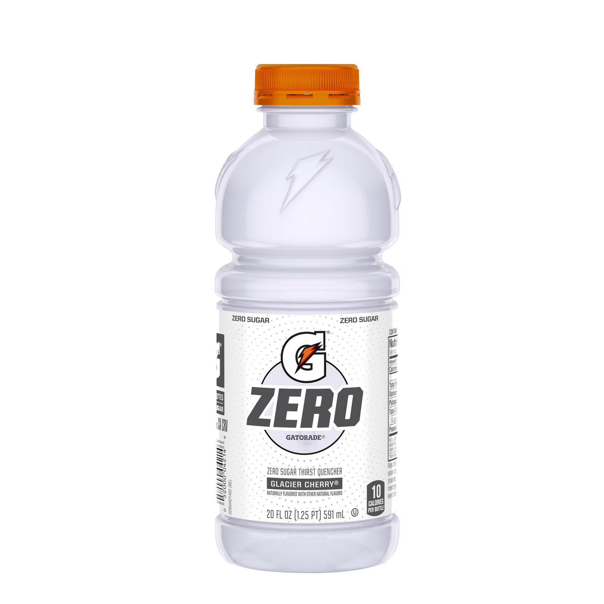 Gatorade Zero Sugar Thirst Quencher Electrolyte Sports Drink (Assorted Flavors), 20 Fl Oz Bottles - Zero Calorie Hydration Formula