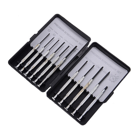 11PCS Mini Precision Screwdriver Set Cross Household Tool Set CR-V Steel Electronic Toy Computer Watch Repair