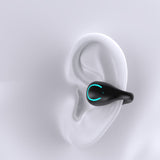 LED Power Display Ear Clip Sports Earphones - ENC Noise Reduction, IPX7 Waterproof, Low Latency