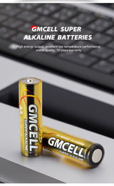 4-Pack Alkaline LR6 "Super Power" AA Batteries, 1.5V - Ideal for Toys, Remote Controls, & Home Appliances