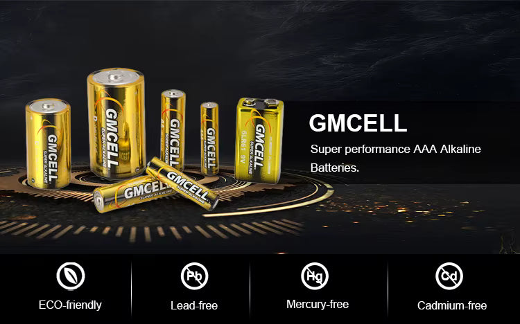 4-Pack Alkaline LR6 "Super Power" AA Batteries, 1.5V - Ideal for Toys, Remote Controls, & Home Appliances