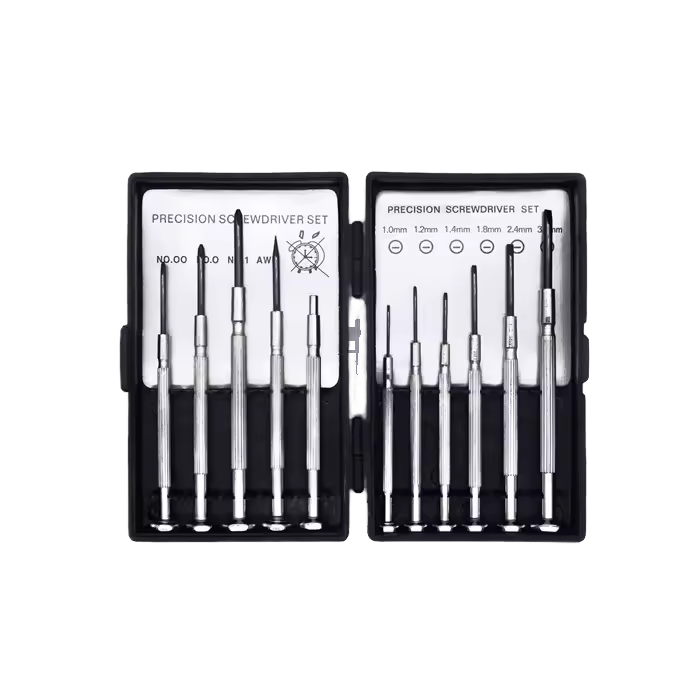 11PCS Mini Precision Screwdriver Set Cross Household Tool Set CR-V Steel Electronic Toy Computer Watch Repair