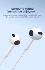 Wired Earbuds with In-Line Microphone