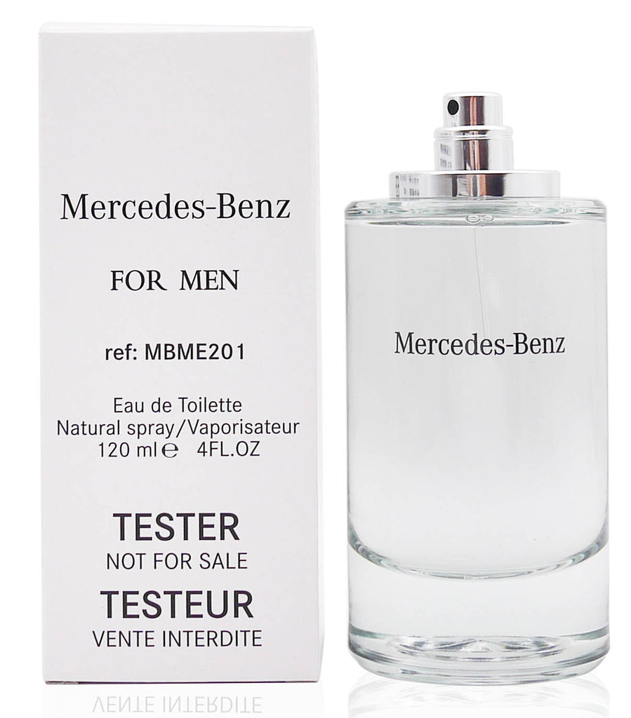 MERCEDES-BENZ 4 OZ TESTER EAU DE TOILETTE SPRAY FOR MEN