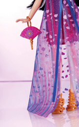 Disney Princess Style Series, Mulan Doll in Contemporary Style with Purse & Shoes
