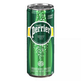 Perrier Sparkling Natural Mineral Water, 330 mL Slim Cans, Carbonated with Unique Bubbles