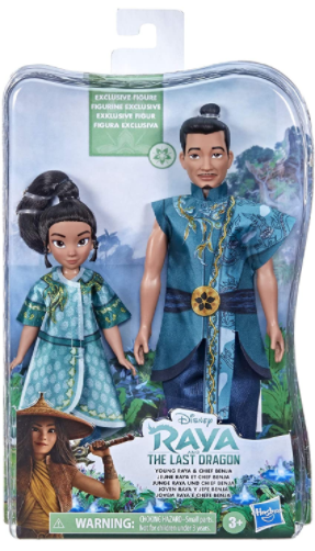 Raya and The Last Dragon Young Raya and Chief Benja Exclusive Figure