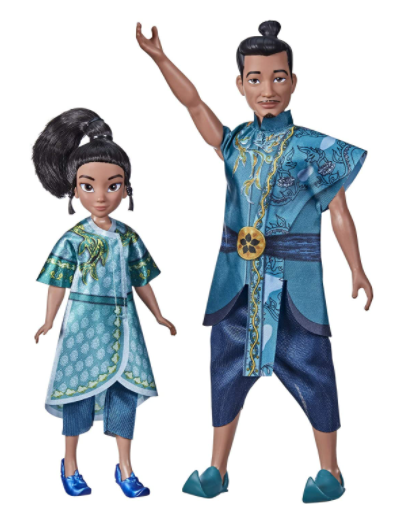 Raya and The Last Dragon Young Raya and Chief Benja Exclusive Figure
