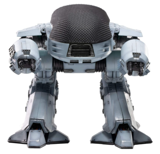 Hiya Toys Robocop (1987): ED209 (with Sound) 1:18 Scale Action Figure