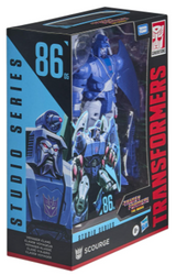 Transformers Toys Studio Series 86 Voyager Class The Transformers: The Movie 1986 Scourge Action Figure - Ages 8 and Up, 6.5-inch