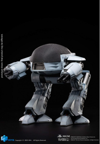 Hiya Toys Robocop (1987): ED209 (with Sound) 1:18 Scale Action Figure