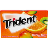 Trident Sugar-Free Gum, 14-Piece Pack (Assorted Popular Flavors), Fights Cavities & Freshens Breath