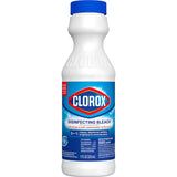 Clorox Concentrated Regular Disinfecting Bleach, 11 fl oz Bottle - Cleans, Whitens, and Kills 99.9% of Germs