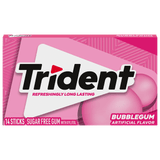 Trident Sugar-Free Gum, 14-Piece Pack (Assorted Popular Flavors), Fights Cavities & Freshens Breath